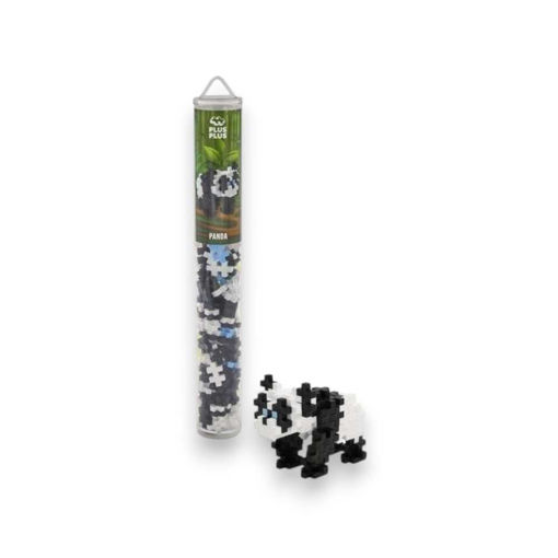 Picture of PLUS PLUS TUBES ZOO ANIMALS 100 PIECES PANDA